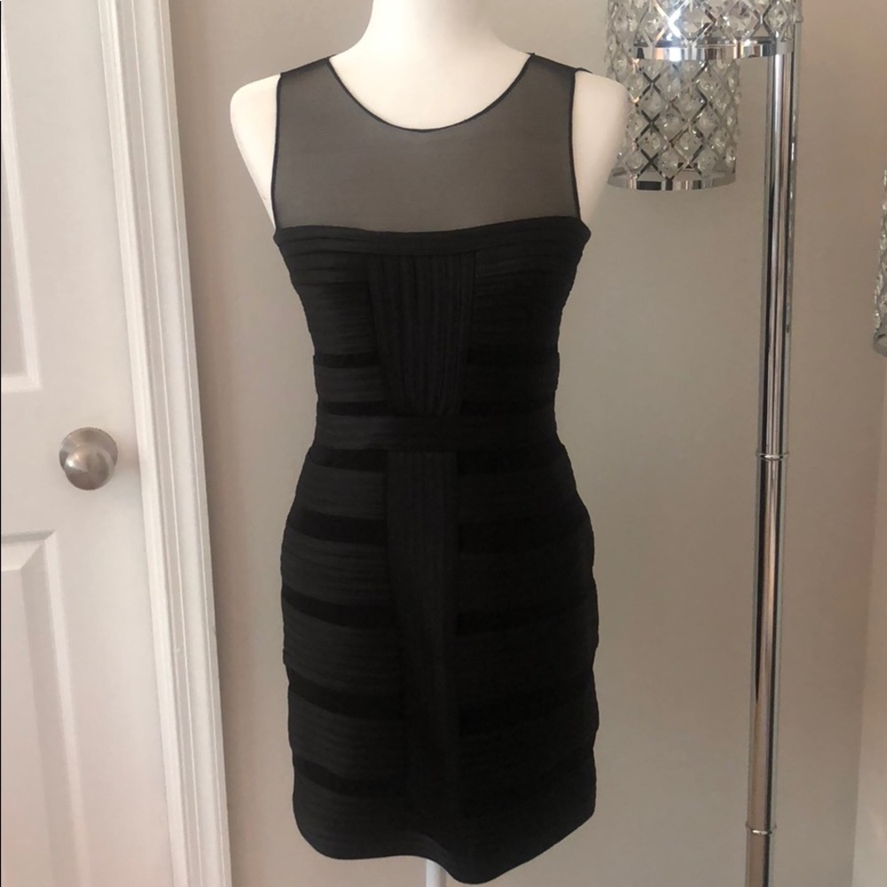 Cache black mini dress